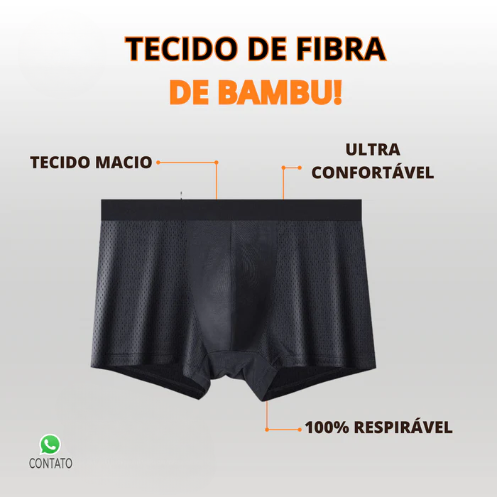 Cueca Bamboo Wear - PAGUE 4 LEVE 8 | SOMENTE HOJE!